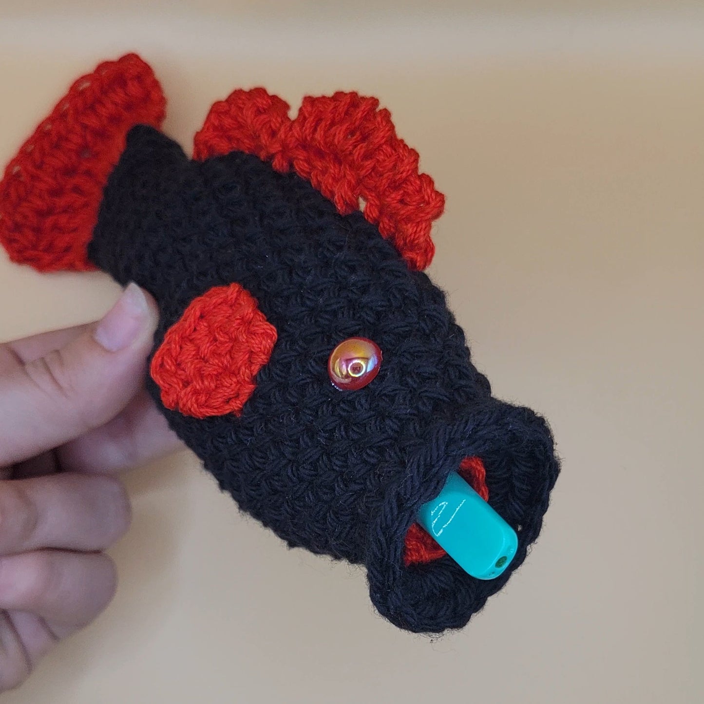 Puff Puff Bass Penjamin Pocket - Pens, Devil Fish Red & Black