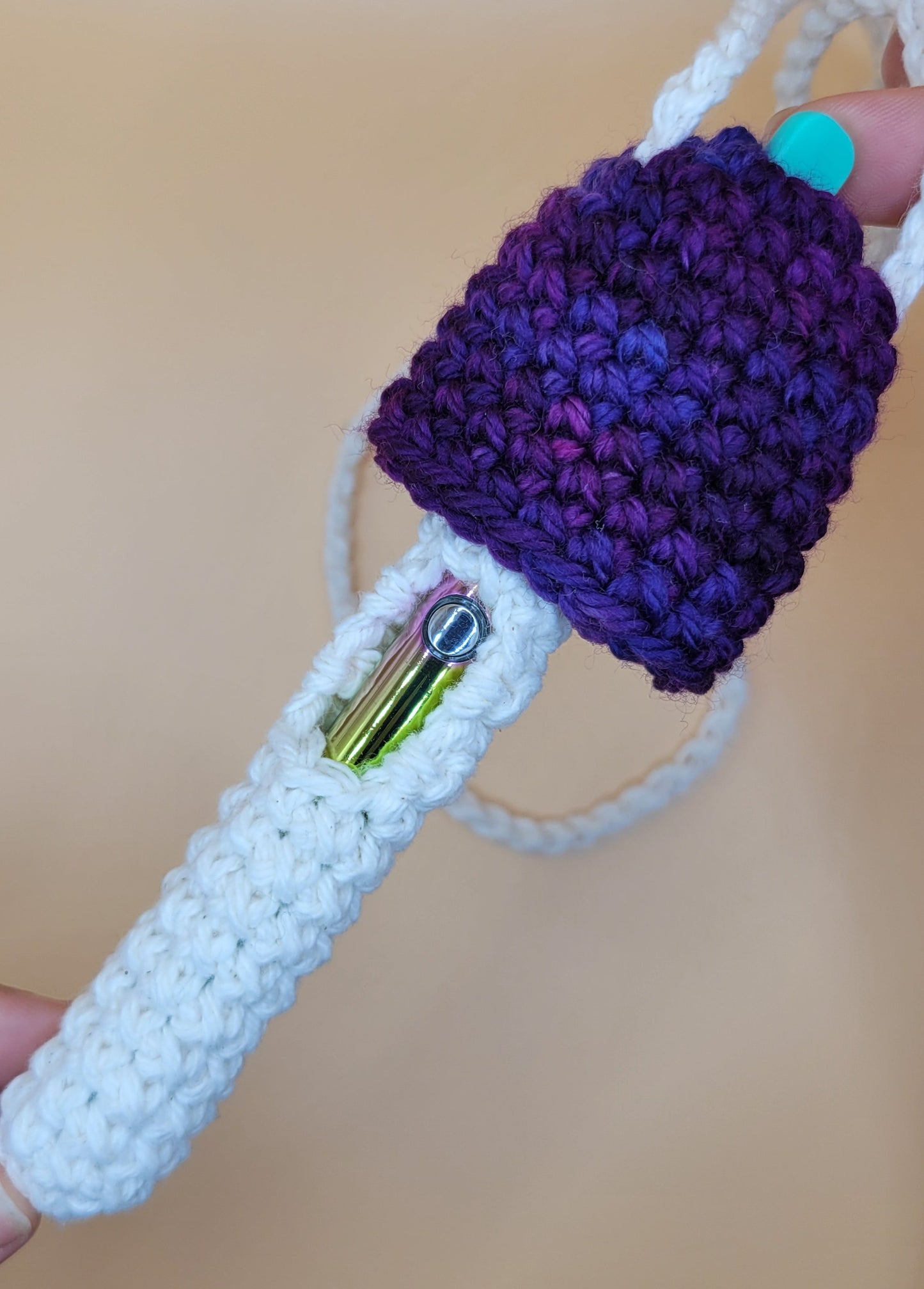 Mushroom Penjamin Pocket - Wool Cap, Purple Midnight, Pen Battery, Lanyard