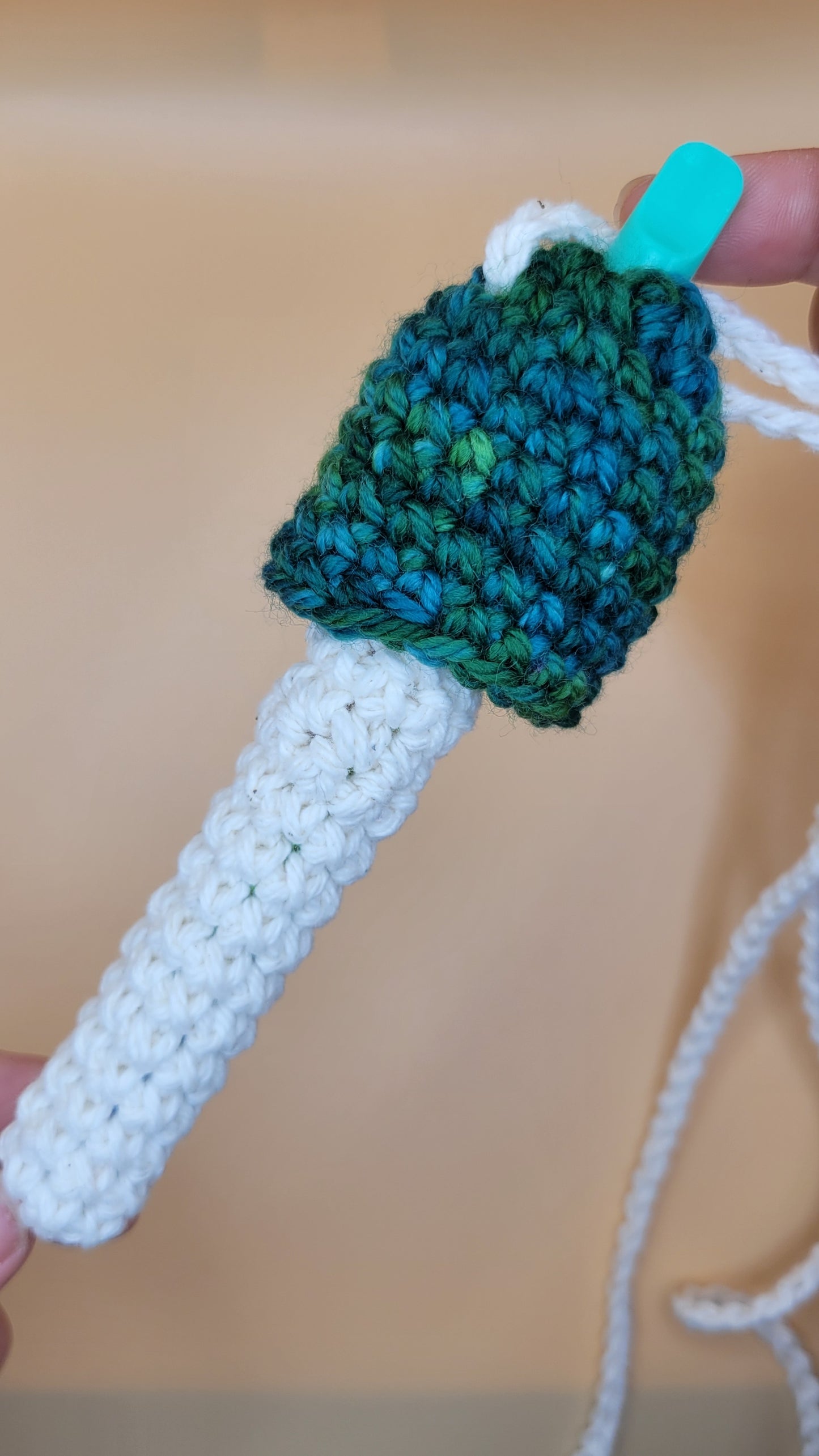 Mushroom Penjamin Pocket - Wool Cap, Crystal Ocean, Pen Battery, Lanyard