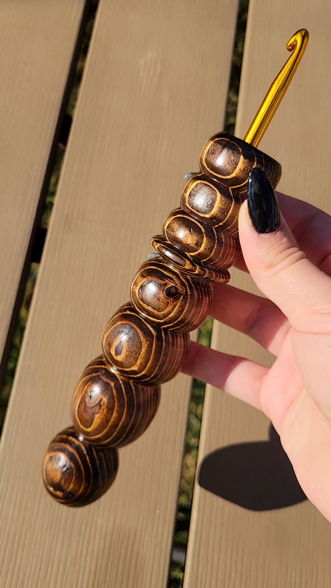 Wooden Crochet Hook 6mm
