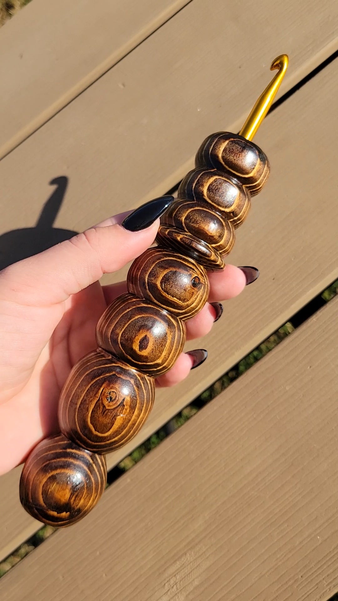 Wooden Crochet Hook 6mm