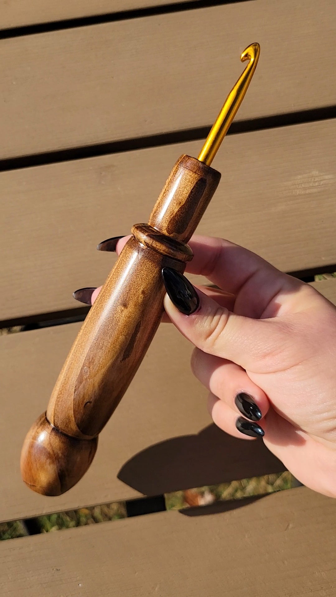 Wooden Crochet Hook 6mm