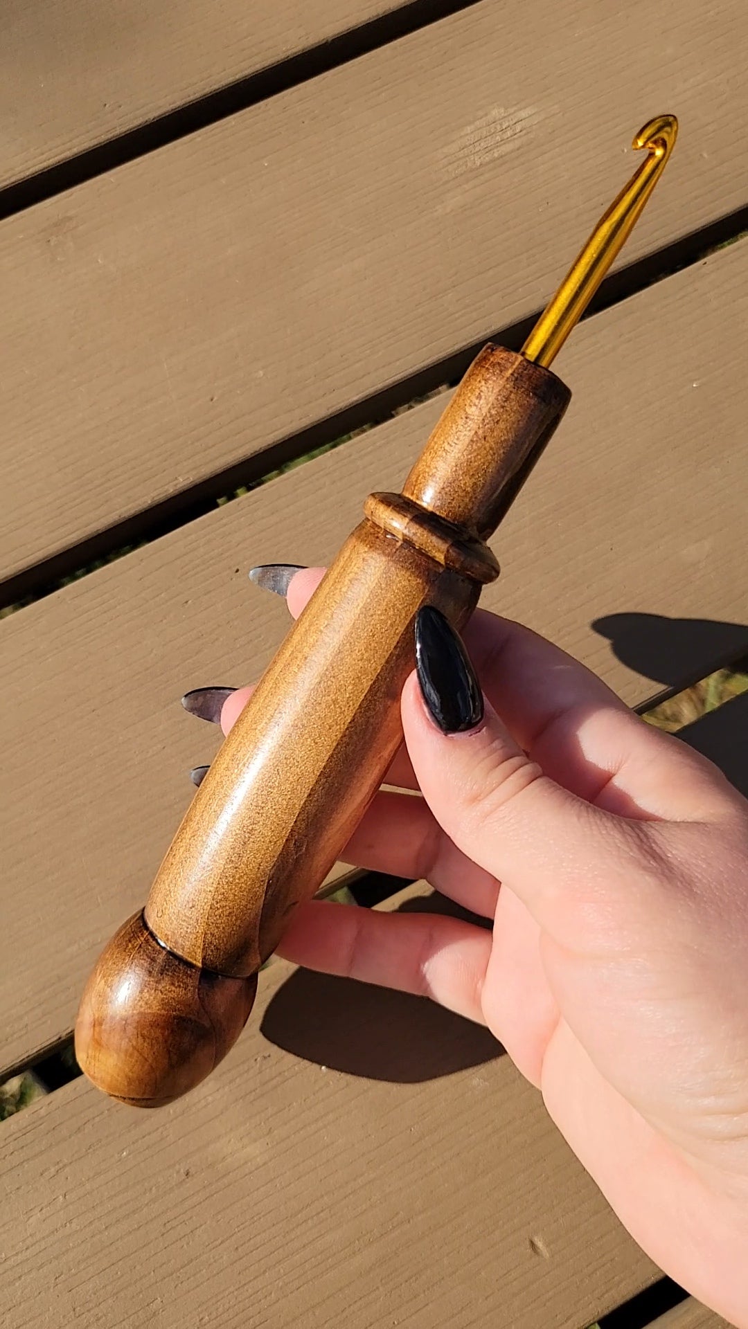 Wooden Crochet Hook 6mm