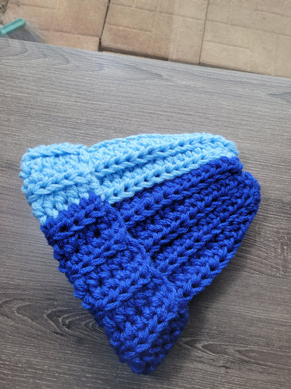 Beanie Winter Hat (Blue)