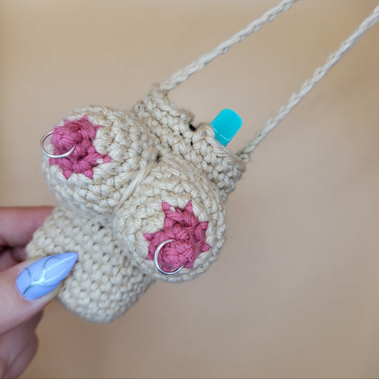 Penelope Pocket - Box Battery, Bag Charm / Wristlet, Light Skin