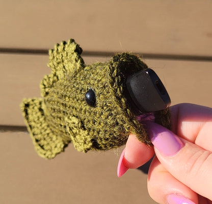 Puff Puff Bass Penjamin Pocket - Pods/Puffco Pivot, Olive Green, Wool