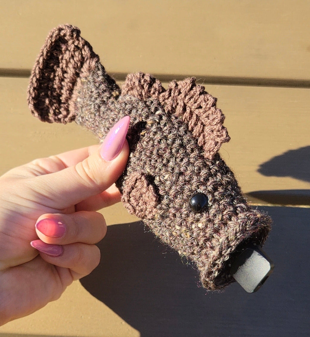 Puff Puff Bass Penjamin Pocket - Pods/Puffco Pivot, Tweed, Wool