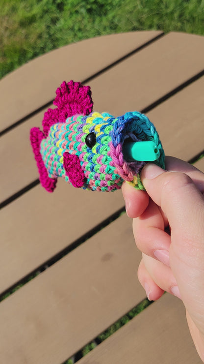 Puff Puff Bass Penjamin Pocket - Pens, Rainbow & Magenta