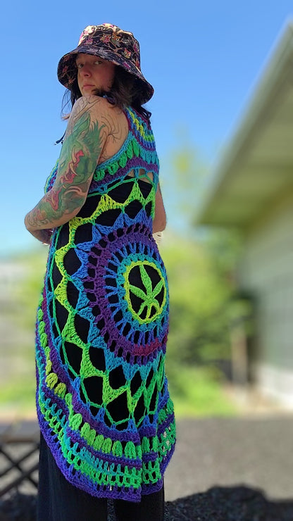 Sky High Mandala Duster