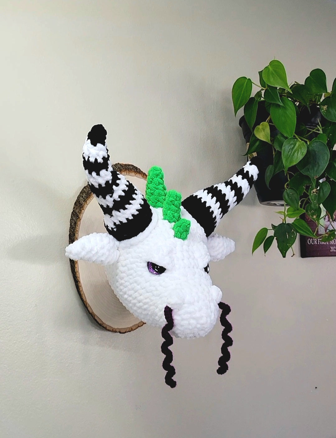 Mounted Trophy Dragon Head