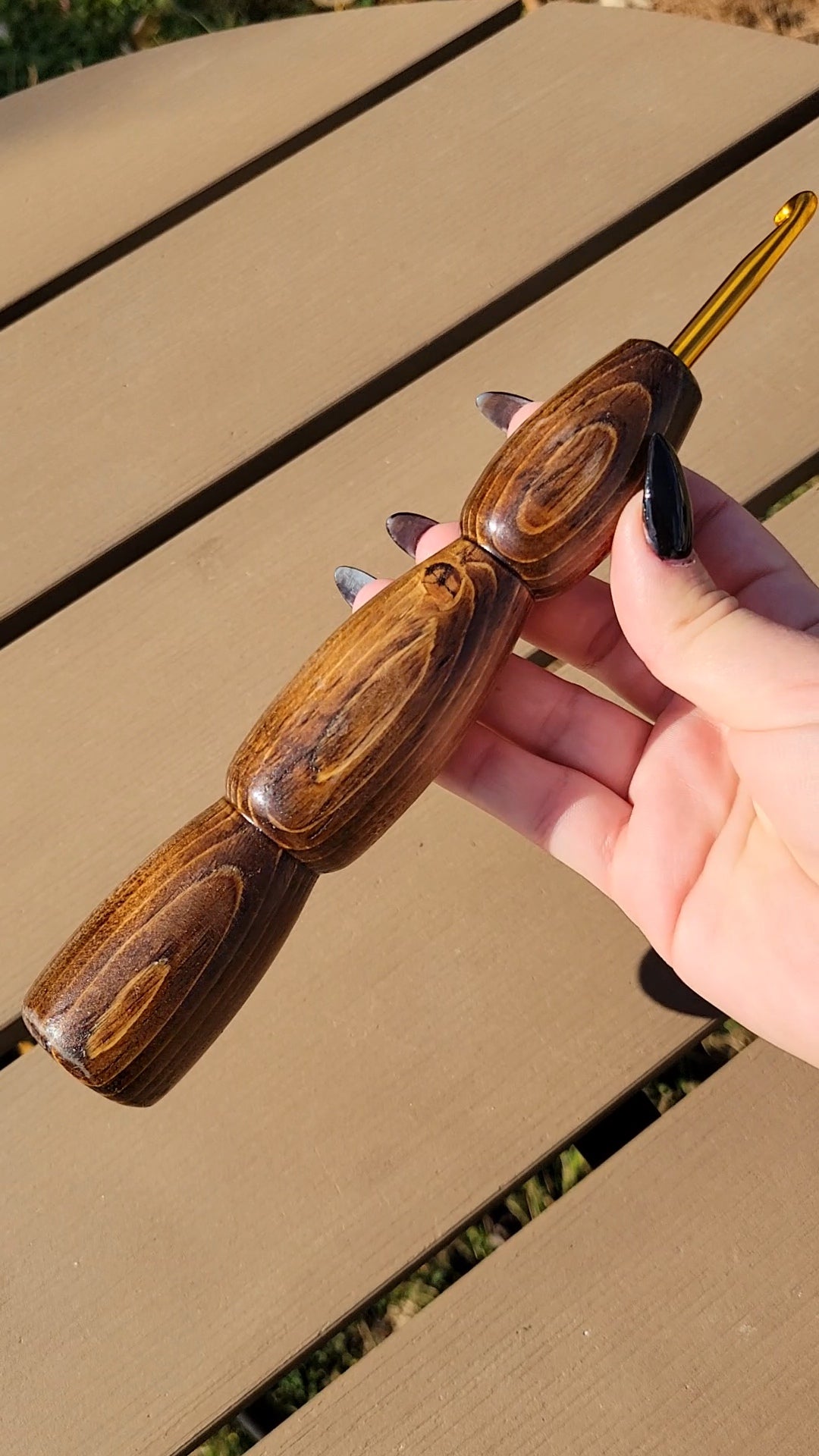 Wooden Crochet Hook 6mm