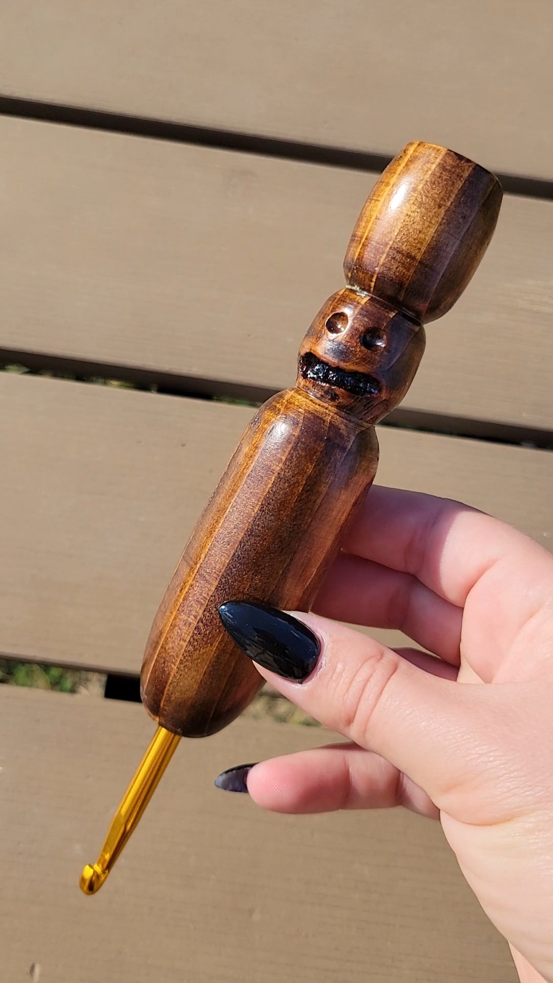 Wooden Crochet Hook 6mm